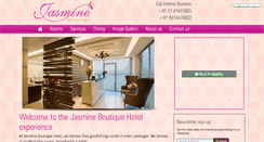 Desktop Screenshot of jasmineboutiquehotel.com